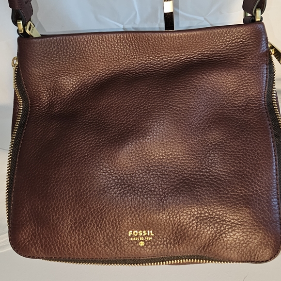 NWOT Fossil Crossbody- brown (espresso) - Picture 2 of 10